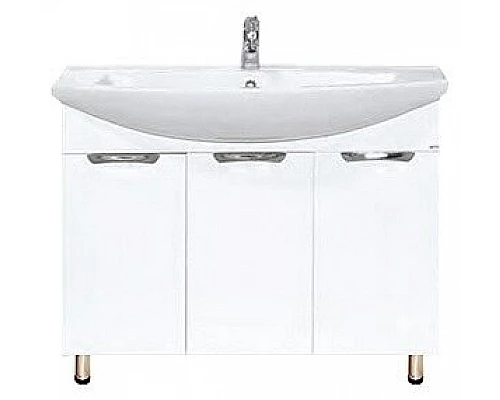 Приобрести Лаванда -105 Тумба прямая белая в магазине сантехники Santeh-Crystal.ru