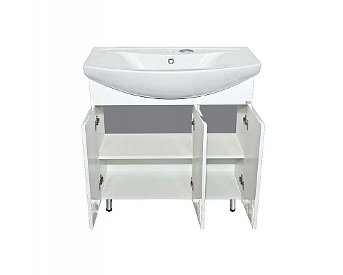 Приобрести Лаванда -105 Тумба прямая белая в магазине сантехники Santeh-Crystal.ru