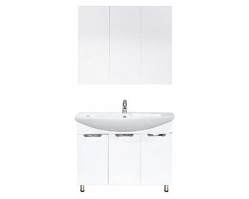 Приобрести Лаванда -105 Тумба прямая белая в магазине сантехники Santeh-Crystal.ru