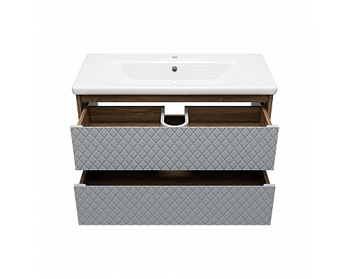 Купить CHESTER - 90 Тумба подвесная с 2 ящ. в магазине сантехники Santeh-Crystal.ru