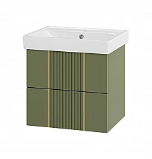 VEGA - 60 Тумба подвесная с 2 ящ. олива