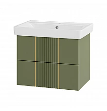 VEGA - 70 Тумба подвесная с 2 ящ. олива