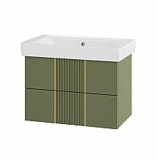 VEGA - 80 Тумба подвесная с 2 ящ. олива