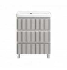 VICTORY - 70 Тумба напольная с 3 ящ. серый