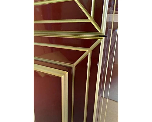 Купить Vena -120 Тумба прямая бордо патина в магазине сантехники Santeh-Crystal.ru