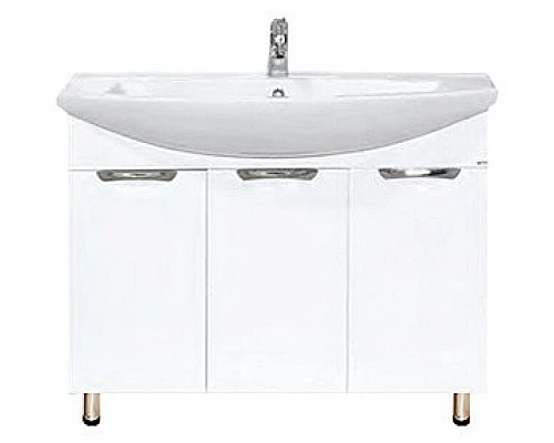 Приобрести Лаванда -105 Тумба прямая белая в магазине сантехники Santeh-Crystal.ru