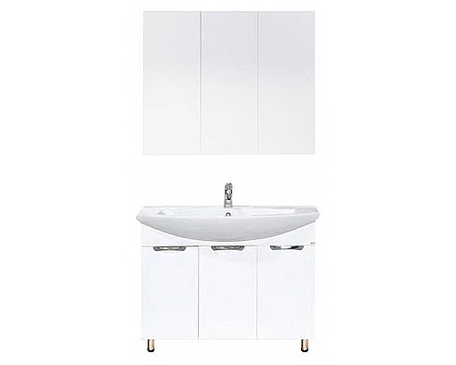 Приобрести Лаванда -105 Тумба прямая белая в магазине сантехники Santeh-Crystal.ru