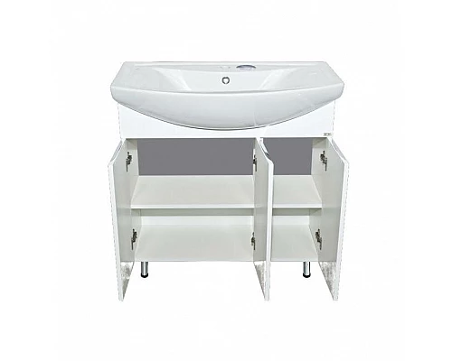 Приобрести Лаванда -105 Тумба прямая белая в магазине сантехники Santeh-Crystal.ru