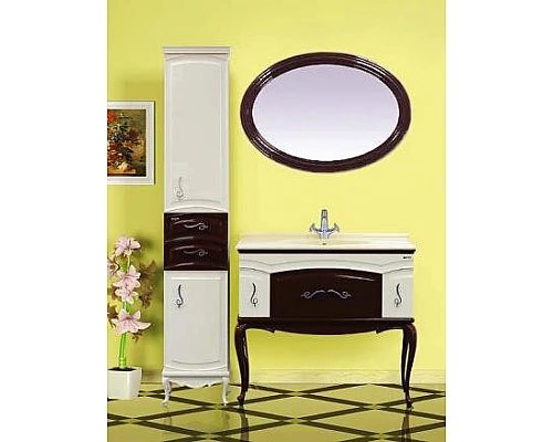 Приобрести Флоренция - 100 Тумба бежево-коричневый в магазине сантехники Santeh-Crystal.ru