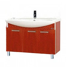 Джулия -105 Тумба прямая КРАКОЛЕТ красный