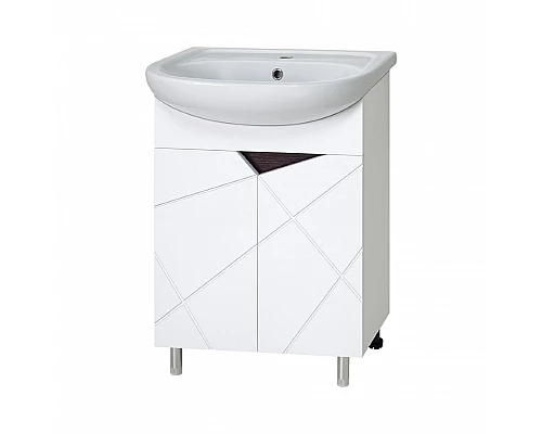 Купить Грани - 70 Тумба напольная прямая / раковина в магазине сантехники Santeh-Crystal.ru