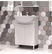 Смайл - 60 Тумба прямая / раковина