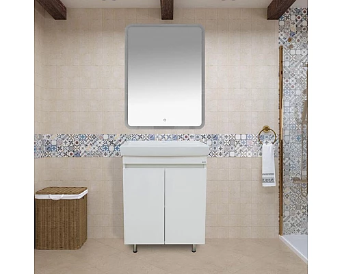 Заказать Енисей - 60 тумба прямая (пленка) / раковина в магазине сантехники Santeh-Crystal.ru