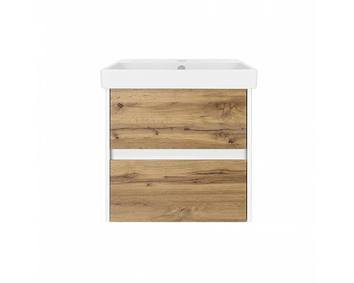 Приобрести Адриана - 55 Тумба подвесная с 2 ящ. / раковина в магазине сантехники Santeh-Crystal.ru