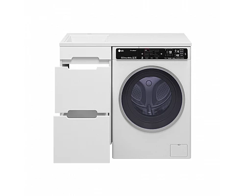 Заказать Байкал - 40 Тумба под стиральную машину 2 ящ .ПВХ / раковина левая в магазине сантехники Santeh-Crystal.ru