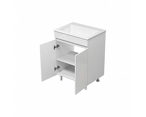 Заказать Енисей - 60 тумба прямая (пленка) / раковина в магазине сантехники Santeh-Crystal.ru