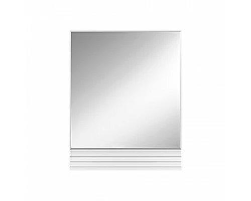 Приобрести DAKOTA - 80 Зеркало с фацетом  (ДСП (Дуб Гал/ Белый) в магазине сантехники Santeh-Crystal.ru
