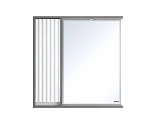 Заказать BALATON - 80 Зеркало-шкаф левый, комбинированный в магазине сантехники Santeh-Crystal.ru