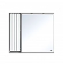 BALATON - 90 Зеркало-шкаф левый, комбинированный