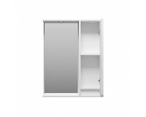 Приобрести BALATON - 65 Зеркало-шкаф правый, белый в магазине сантехники Santeh-Crystal.ru