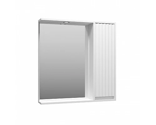 Заказать BALATON - 80 Зеркало-шкаф правый, белый в магазине сантехники Santeh-Crystal.ru