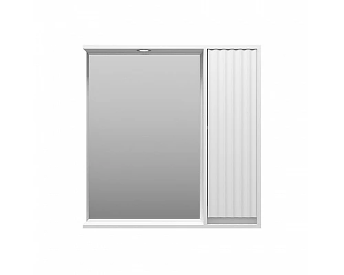 Заказать BALATON - 80 Зеркало-шкаф правый, белый в магазине сантехники Santeh-Crystal.ru