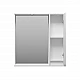 Заказать BALATON - 80 Зеркало-шкаф правый, белый в магазине сантехники Santeh-Crystal.ru