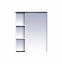 Венера - 55 Зеркало-шкаф прав. со светом белое