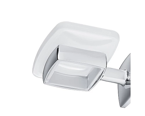 Приобрести Мыльница AM.PM Gem A9034200 Хром Белая в магазине сантехники Santeh-Crystal.ru