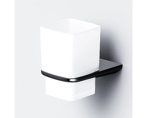 Купить Стакан для зубных щеток AM.PM Inspire V2.0 A50A34322 Черный матовый в магазине сантехники Santeh-Crystal.ru