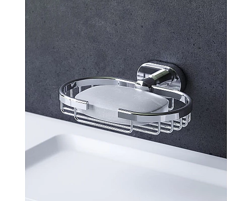 Купить Мыльница AM.PM Sense A7434600 Хром в магазине сантехники Santeh-Crystal.ru