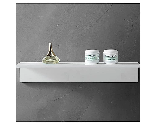 Приобрести Полка из искусственного камня Abber Stein AS1654 Белая в магазине сантехники Santeh-Crystal.ru