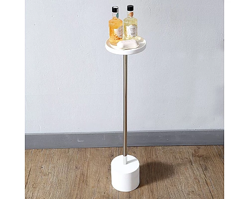 Купить Напольная стойка Abber Stein AS1634 Белая в магазине сантехники Santeh-Crystal.ru