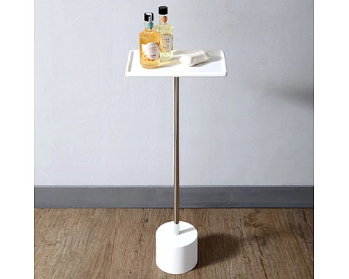 Приобрести Напольная стойка Abber Stein AS1635 Белая в магазине сантехники Santeh-Crystal.ru