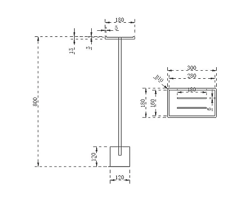 Приобрести Напольная стойка Abber Stein AS1635 Белая в магазине сантехники Santeh-Crystal.ru