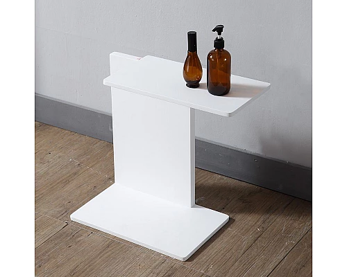 Заказать Столик Abber Stein AS1636 Белый в магазине сантехники Santeh-Crystal.ru