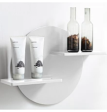 Полка из искусственного камня Abber Stein AS1656 Белая матовая