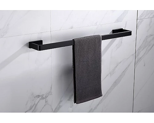 Заказать Полотенцедержатель Abber Westen AA1754B Черный матовый в магазине сантехники Santeh-Crystal.ru