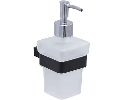 Приобрести Дозатор для жидкого мыла Allen Brau Infinity 6.21006-31 Черный матовый в магазине сантехники Santeh-Crystal.ru