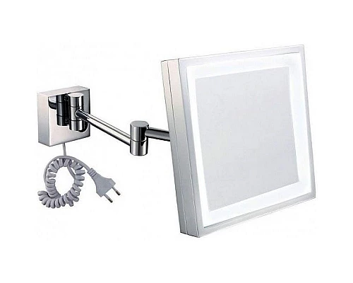 Приобрести Косметическое зеркало Aquanet 1802D 204511 Хром в магазине сантехники Santeh-Crystal.ru