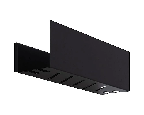 Приобрести Металлическая полка Aquanet Магнум 40 274188 Черная матовая в магазине сантехники Santeh-Crystal.ru