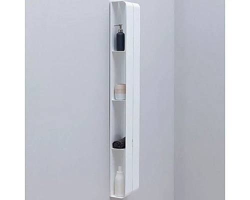 Купить Металлическая полка Aquanet Магнум 20х130 302240 Белая матовая в магазине сантехники Santeh-Crystal.ru