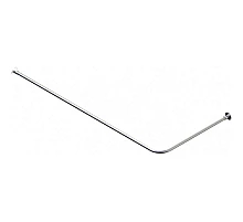 Карниз для ванны Aquatek 170x70 KARN-0000006 г-образный Хром