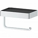 Держатель туалетной бумаги Artwelle Regen 8336 с полкой Хром