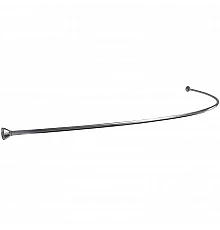 Карниз для ванны Bas Алегра 150x90 КЗ00005 Хром