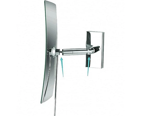 Купить Косметическое зеркало Bemeta 116201222 Хром в магазине сантехники Santeh-Crystal.ru