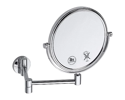 Купить Косметическое зеркало Bemeta 112201518 с увеличением Хром в магазине сантехники Santeh-Crystal.ru