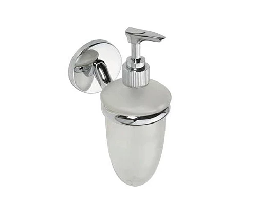 Купить Дозатор для жидкого мыла Bemeta Alfa 102408022 Хром в магазине сантехники Santeh-Crystal.ru