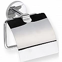 Держатель туалетной бумаги Bemeta Alfa 102512012 с крышкой Хром