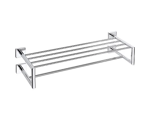 Приобрести Полка для полотенец Bemeta Beta 132205102 Хром в магазине сантехники Santeh-Crystal.ru